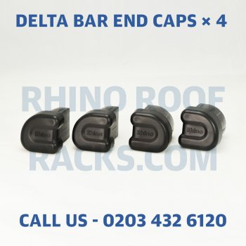Rhino Delta Bar End Caps Pack of 4 